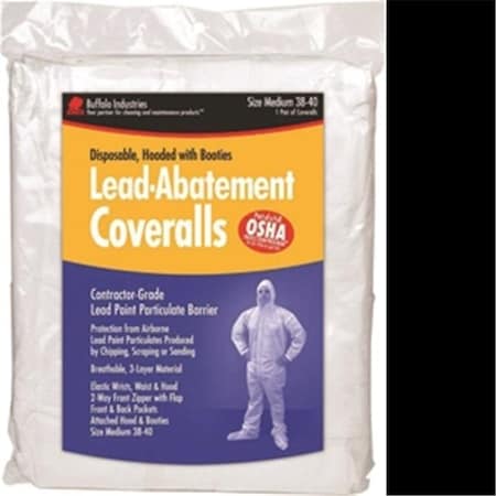 Buffalo Industries 68442 10 X 15 In. Lead Abatement Coverall; Extra Large